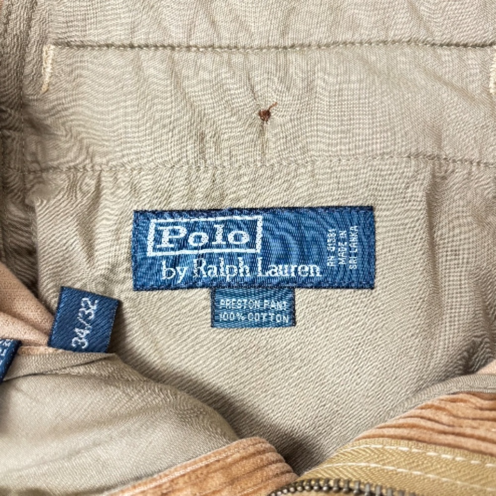 RALPH LAUREN POLO PRESTON CORDOROY PANT - Picture 8 of 13